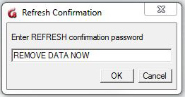 Refresh Password prompt