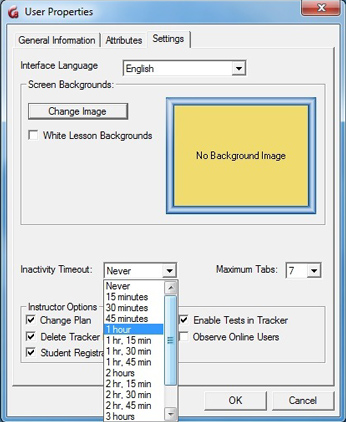 Client Timeout Settings