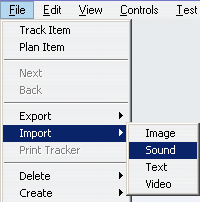 Import Sound
